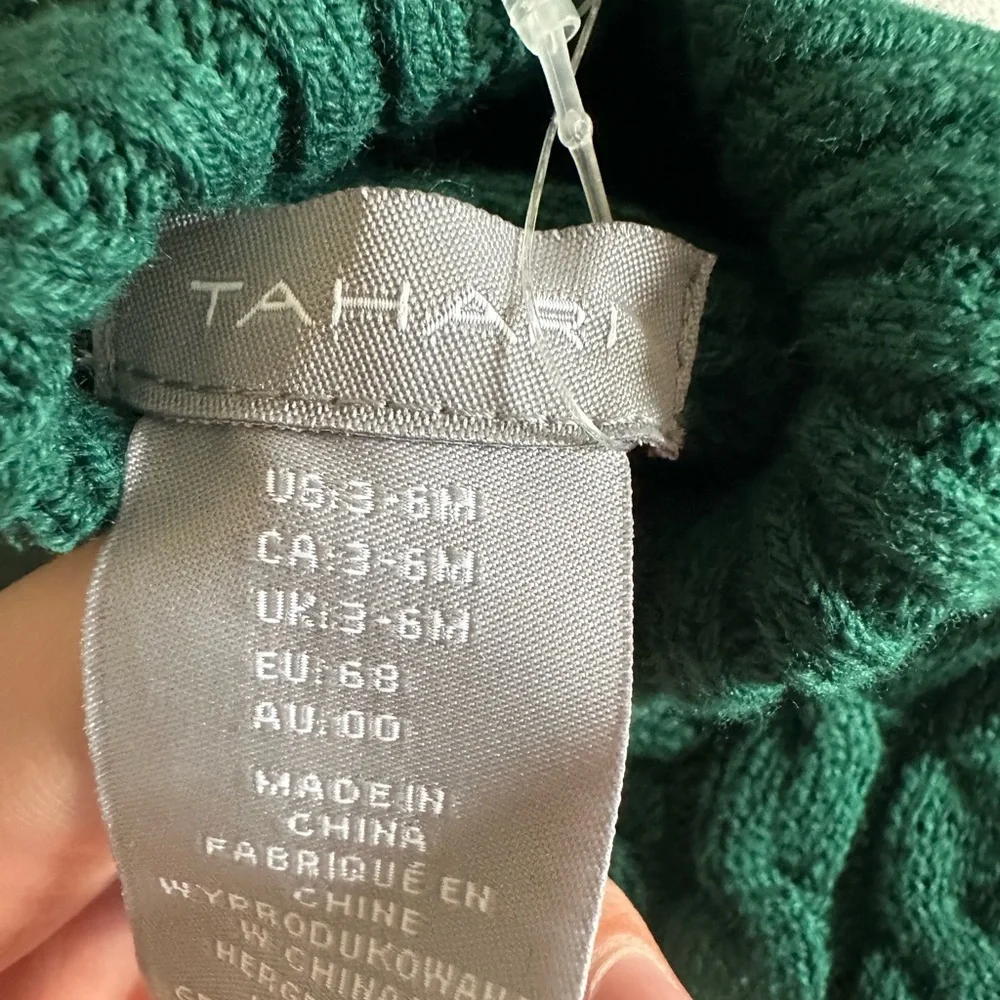 NWT Baby Green Knitted Winter Outfit - Picture 3 of 3